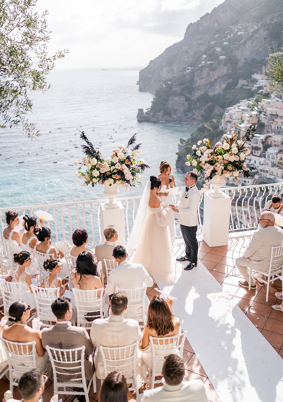 symbolic wedding in positano italy