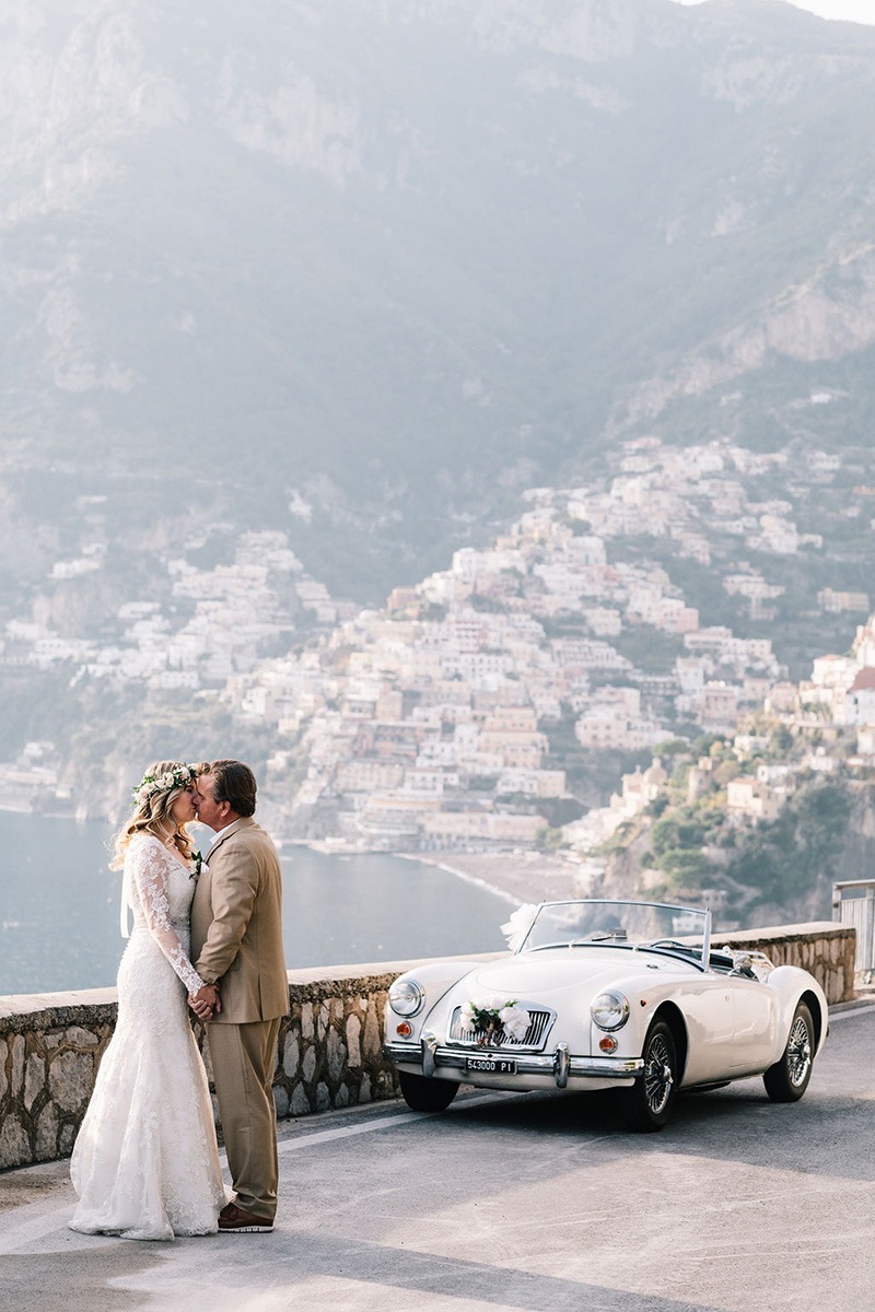 vintage car tour on the Amalfi Coast